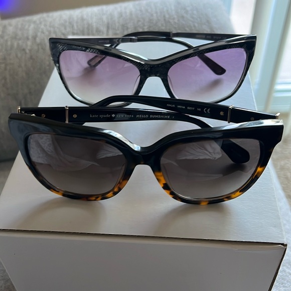 (All 4 Included) Kate Spade, DVF, Bebe & Marciano Sunglasses - Picture 1 of 10